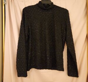 Express Black Long Sleeve Top